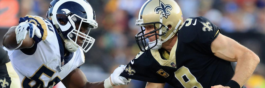 Rams at Saints NFC Championship Lines, Preview & Pick.