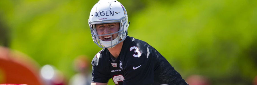 Josh Rosen and the Cardinals are not favorites for the 2018 NFL Preseason Week 3 against the Cowboys.