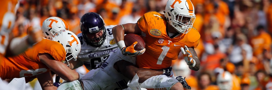 The Vols are underdogs against Florida in College Football Week 3. 