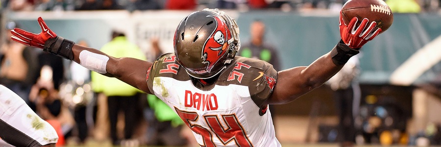 The Bucs are slight favorite at the NFL Week 8 Odds against the Panthers.