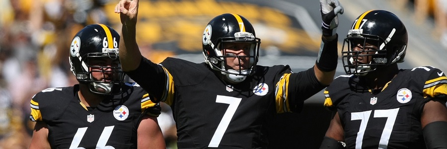 Steelers are Slight NFL Betting Favorites in Divisional Clash vs. Ravens.