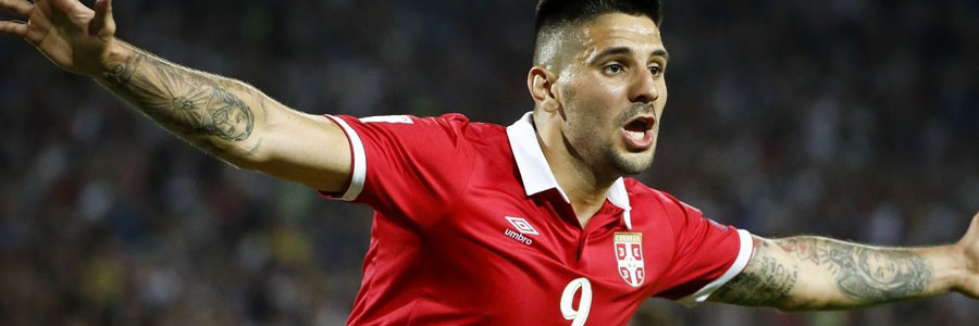 Aleksandar Mitrovic and Serbia comes in as the 2018 World Cup Betting favorites against Costa Rica.