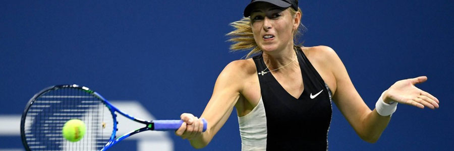 Maria Sharapova is always one of the Tennis Betting favorites.