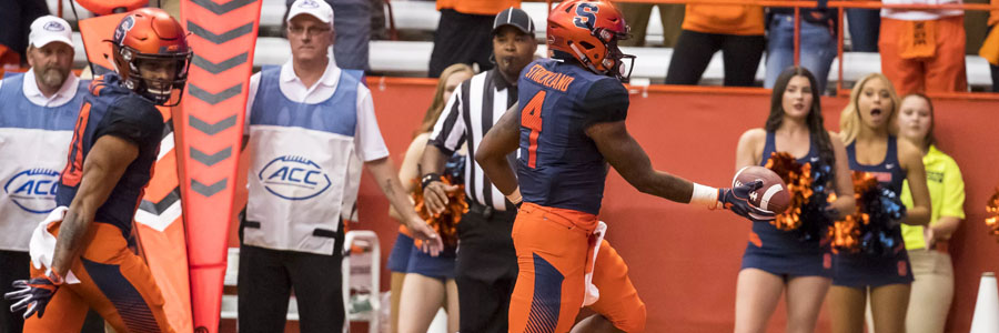 Syracuse is one of the favorites for NCAA Football Week 13.