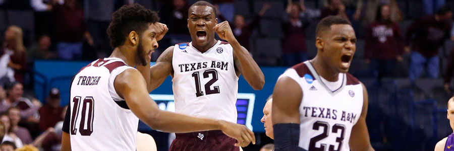 Texas A&M should be your betting pick for the 2018 March Madness Sweet 16 against Michigan.