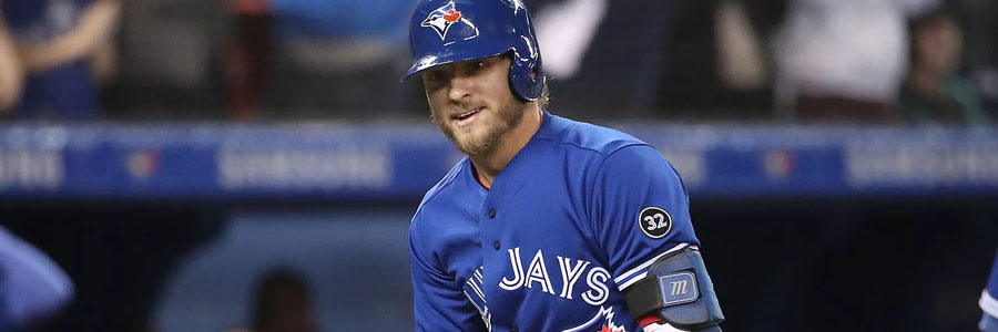 The MLB Spread for Tuesday Night is against the Blue Jays.