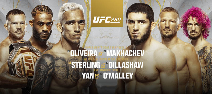 UFC 280 Early Odds and Fights Preview Two Titles at Stake