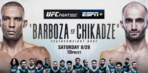 UFC Fight Night: Barboza Vs Chikadze Betting Odds & Picks