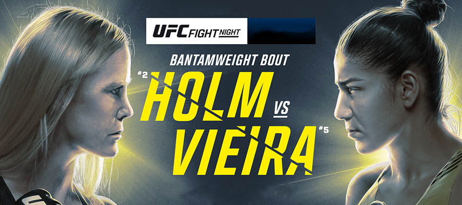 UFC Fight Night: Holm Vs Vieira Betting Odds, Analysis & Picks
