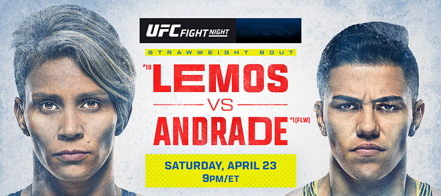 UFC Fight Night: Lemos vs Andrade Betting Odds, Analysis & Picks
