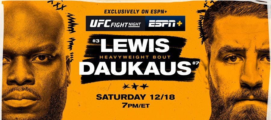 UFC Fight Night: Lewis Vs Daukaus Betting Odds & Picks