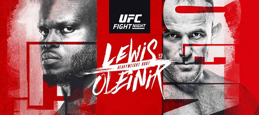 UFC Fight Night: Lewis vs Oleinik Odds & Picks