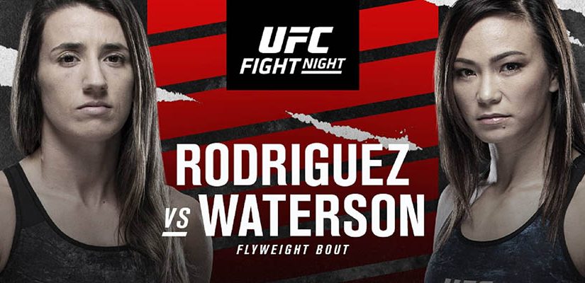 UFC Fight Night: Rodriguez Vs Waterson Betting Odds