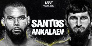 UFC Fight Night: Santos Vs Ankalaev Betting Odds & Picks