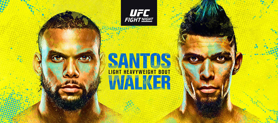 UFC Fight Night: Santos vs Walker Betting Odds & Picks