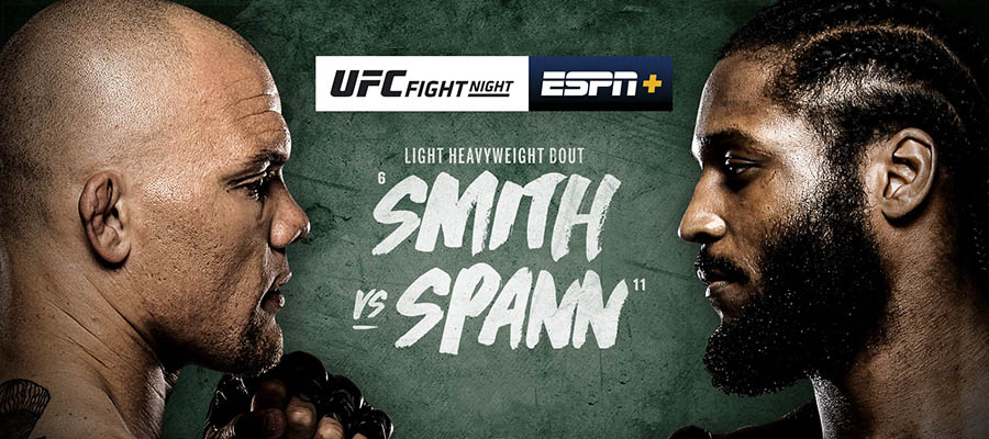 UFC Fight Night: Smith vs Spann Betting Odds & Picks