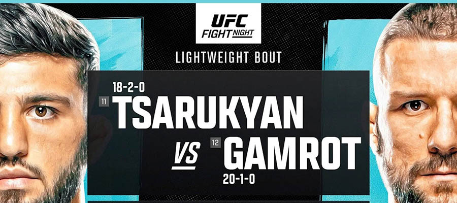 UFC Fight Night: Tsarukyan Vs Gamrot Betting Odds, Analysis & Picks
