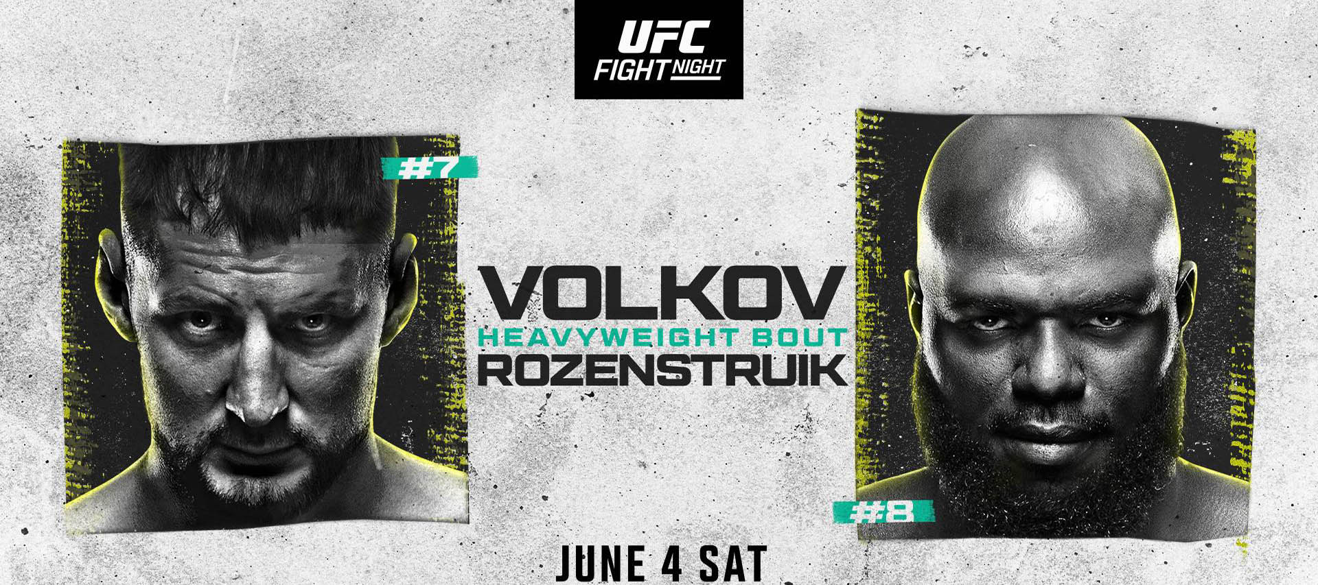 UFC Fight Night Volkov Vs Rozenstruik Betting Odds, Analysis & Picks