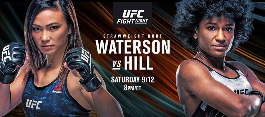 UFC Fight Night: Waterson Vs Hill Odds & Picks