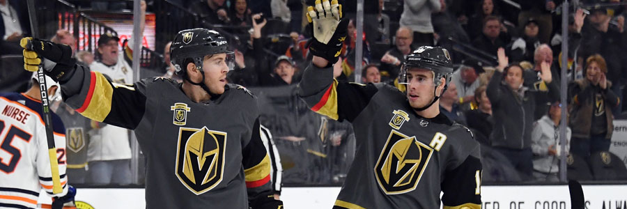 The Golden Knights come in as the NHL Betting favorites against the Flames.