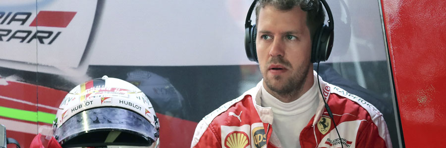 Sebastian Vettel sits at the top of the Formula 1 Odds for the 2017 Mexican Grand Prix.