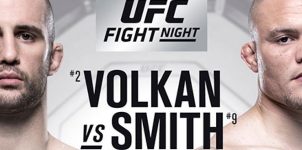 Volkan vs Smith UFC Fight Night 138 Odds & Prediction.