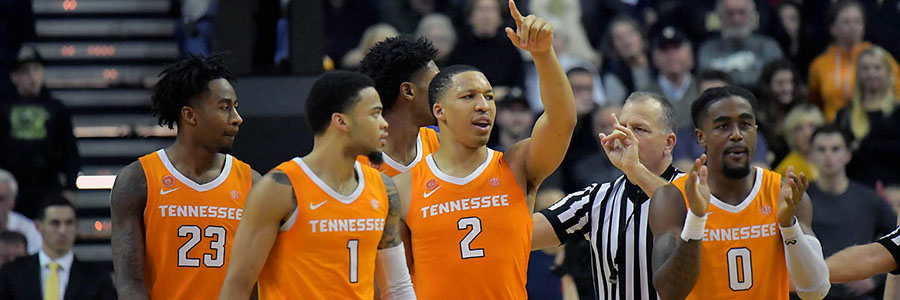 Tennessee is one of the favorites to win at the 2019 March Madness Sweet 16 Round.
