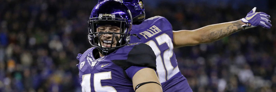 The Huskies are huge NCAAF Week 7 Odds favorites.