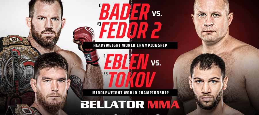 Bellator 290: Bader vs. Fedor 2 Betting Odds to Win the Fight