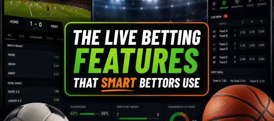 Best Sportsbook Features for Live Betting: What Bettors Should Look For