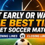 Best Time to Bet Soccer Matches: Opening vs Closing Lines Explained
