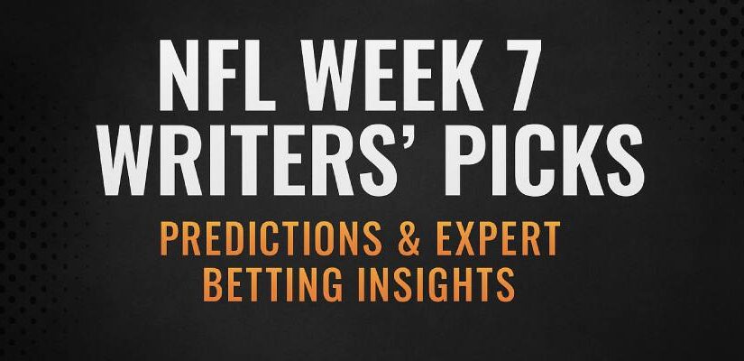NFL Week 7 Writers’ Picks, Predictions & Expert Betting Insights | MyBookie