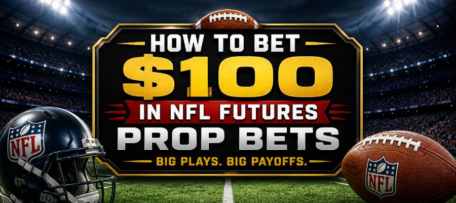 How to Bet $100 in NFL Futures Prop Bets
