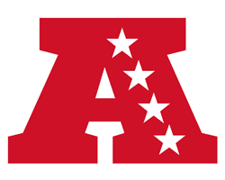 AFC Conference Lines of NFL Football