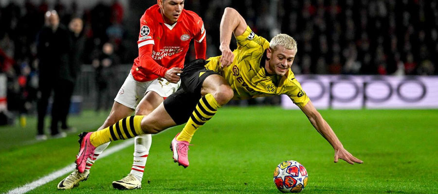 Betting Champions League Round of 16: Dortmund vs PSV Odds, Leg 2