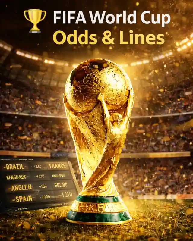 Bet on FIFA World Cup Odds & Lines Today