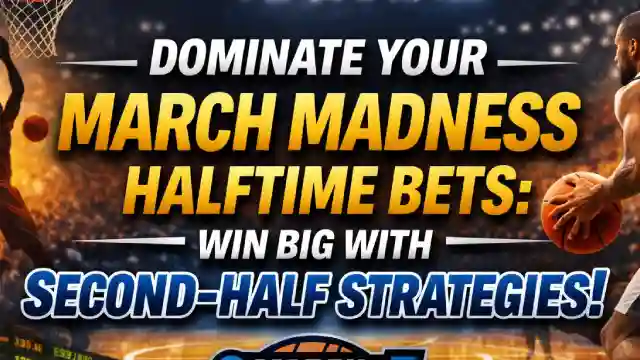 Halftime strategies for March Madness betting
