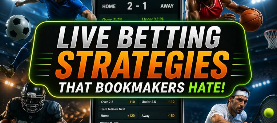 Live Betting Strategies and Tips to Maximize In-Play Profits