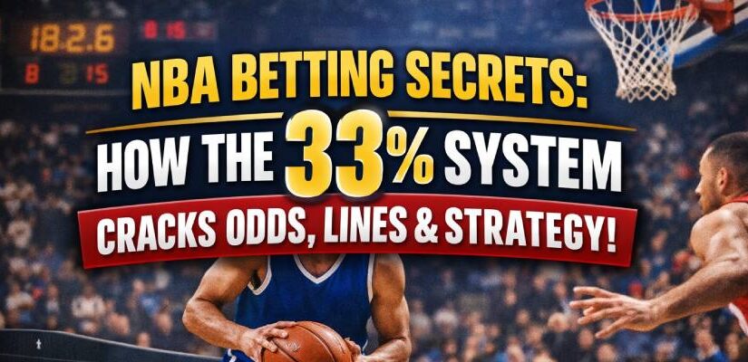 NBA Betting Explained: How the 33% System Works With NBA Odds, Lines, and Strategy