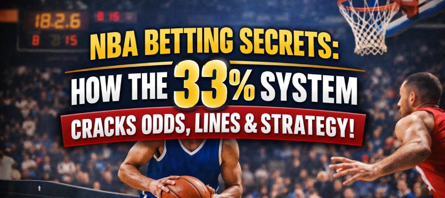 NBA Betting Explained: How the 33% System Works With NBA Odds, Lines, and Strategy