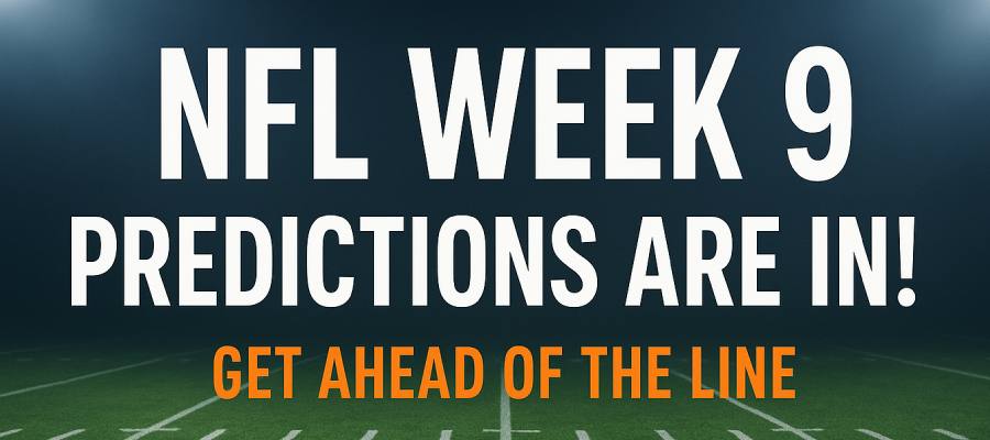 NFL Week 9 Picks, Predictions & Betting Odds — Expert MyBookie Breakdown