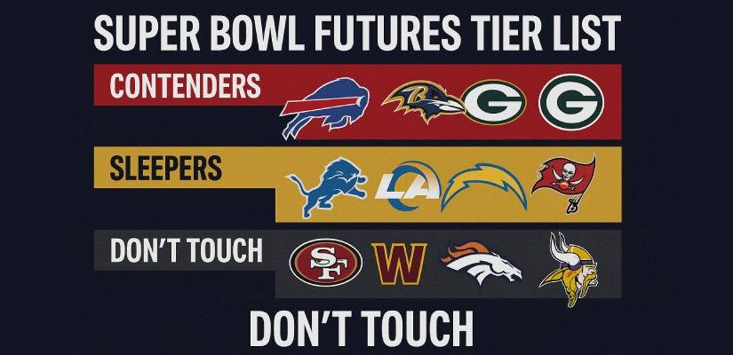 The Ultimate Super Bowl Futures Tier List: Contenders, Sleepers, and the "Don't Touch" Teams