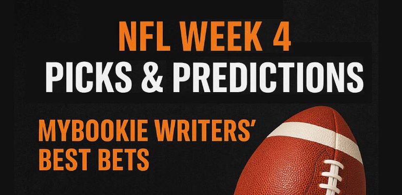 Get your 2025 NFL Week 4 Picks & Predictions – MyBookie Writers’ Best Bets