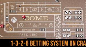 All about 1-3-2-6 Betting System for Online Craps