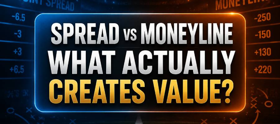 Spread vs Moneyline Wagering Analysis: Which Market Creates More Value?