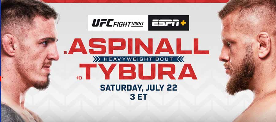 UFC Fight Night: Aspinall vs. Tybura Betting Analysis for the Main Card Bouts