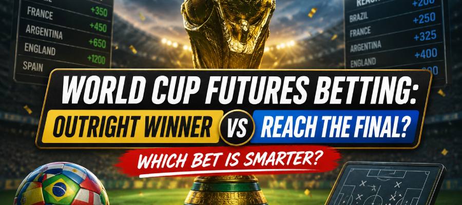 World Cup Futures Betting: Outright Winner vs Reach the Final Explained
