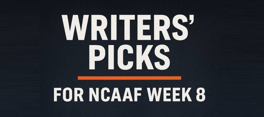 Writers’ Picks for NCAAF Week 8: Expert Predictions, Odds & Best Bets