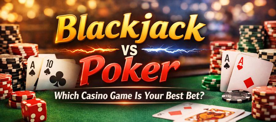 Blackjack vs Poker: Which Casino Game Fits Your Playing Style?