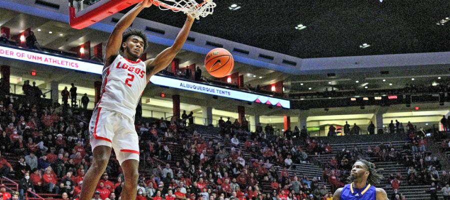 Boise State vs #19 New Mexico NCAAB Odds considering the Lobos with 5 straight won games